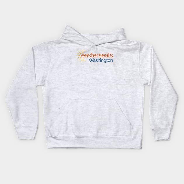 Sunburst Logo Kids Hoodie by Easterseals Washington